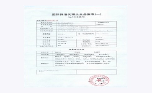 国际货运代理资质